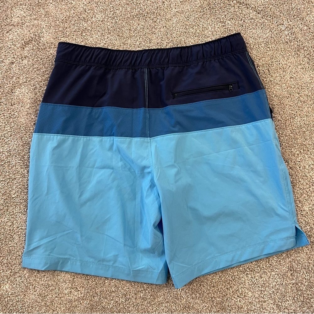 Speedo NWT Tech Volley Shorts Liner Men’s Size Medium 32/34 Blue Stretch Active - Picture 6 of 10
